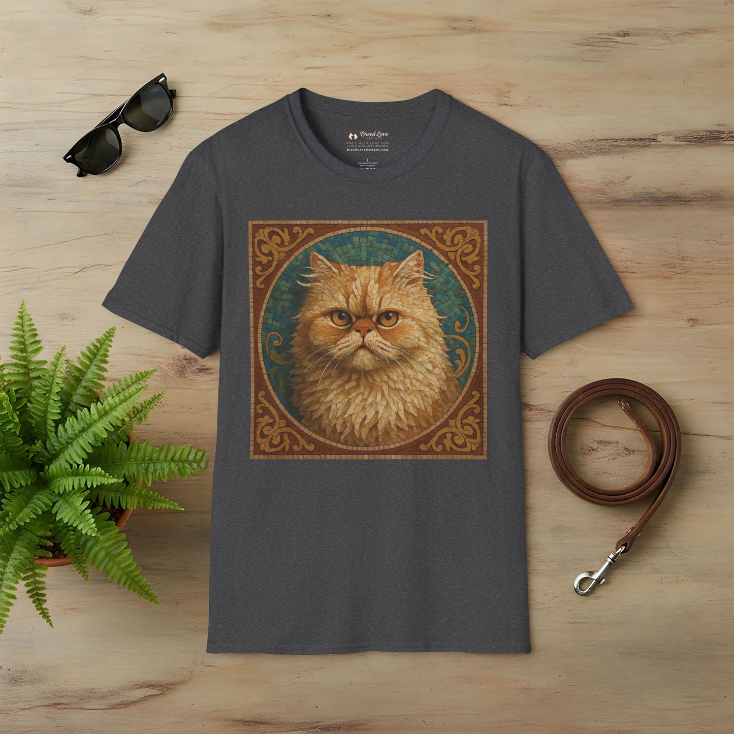 Persian Cat Mosaic T-Shirt