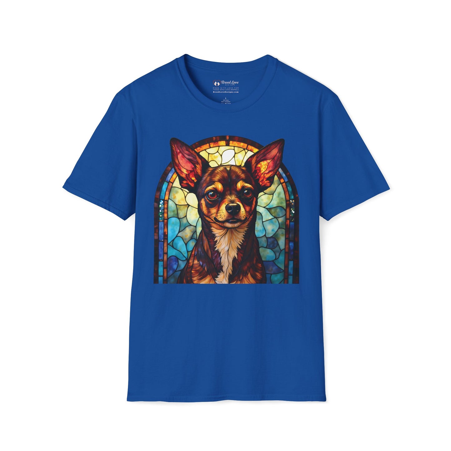 Stained Glass Chihuahua T-Shirt