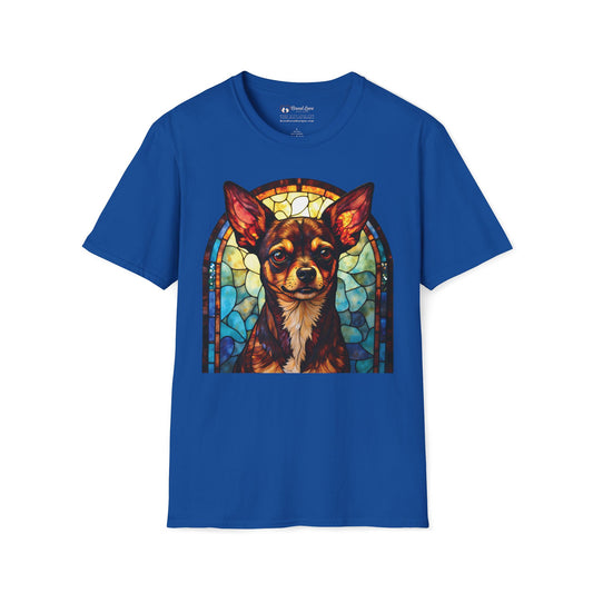 Stained Glass Chihuahua T-Shirt