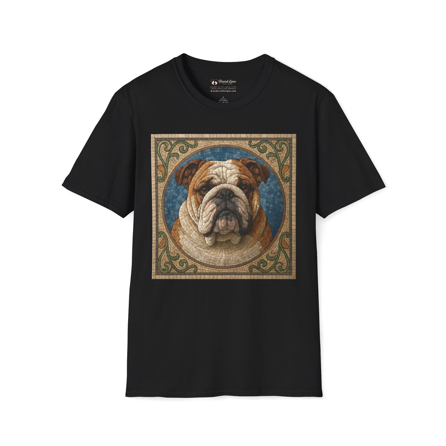 Bulldog Mosaic T-Shirt
