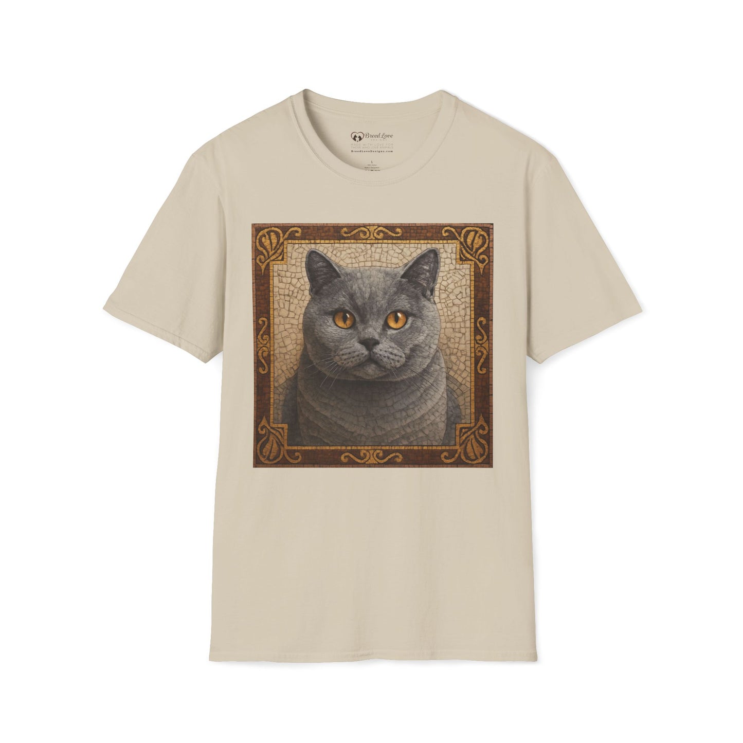 British Shorthair Mosaic T-Shirt