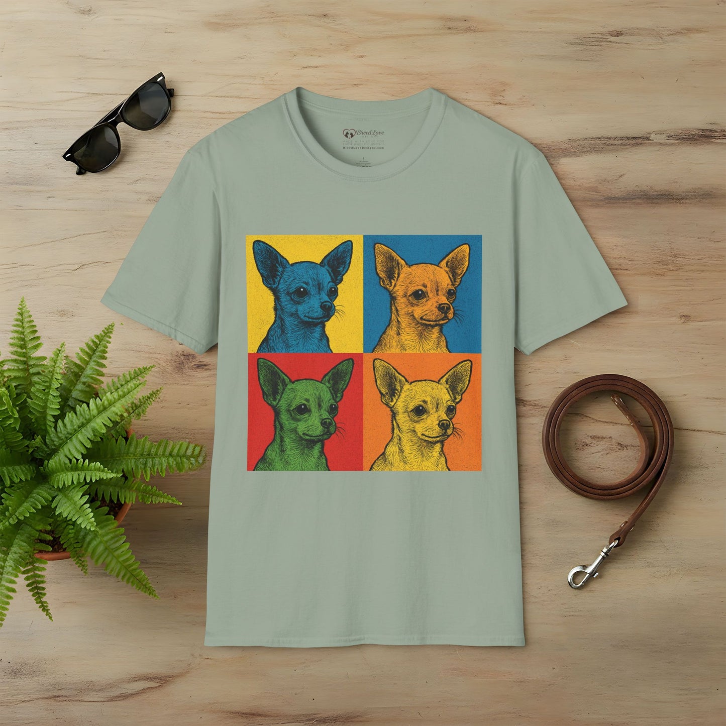 Chihuahua Pop Art T-Shirt