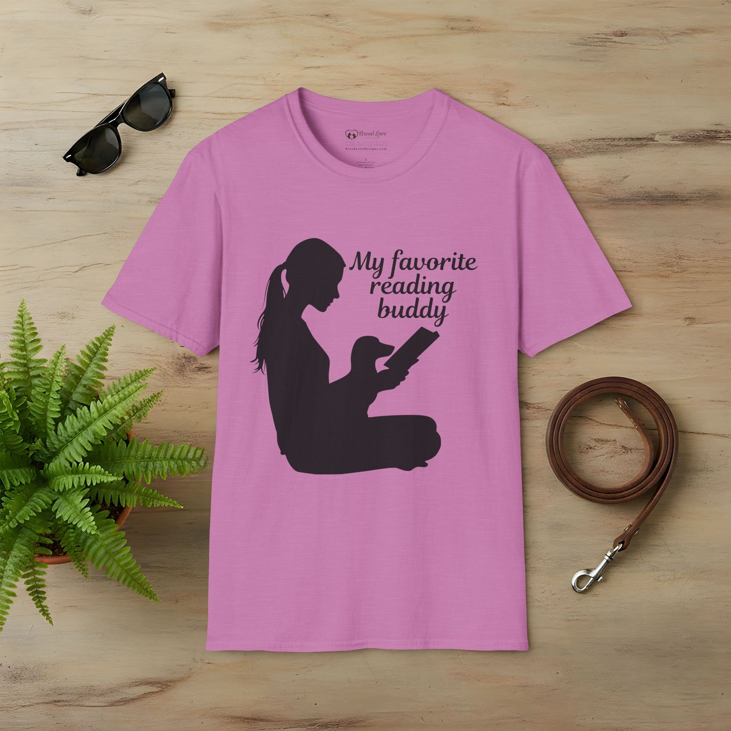 My Favorite Reading Buddy Dog T-Shirt