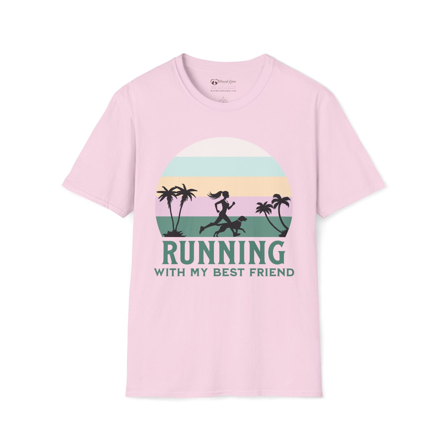 Running With My Best Friend - Female T-Shirt