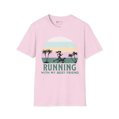 Running With My Best Friend - Female T-Shirt