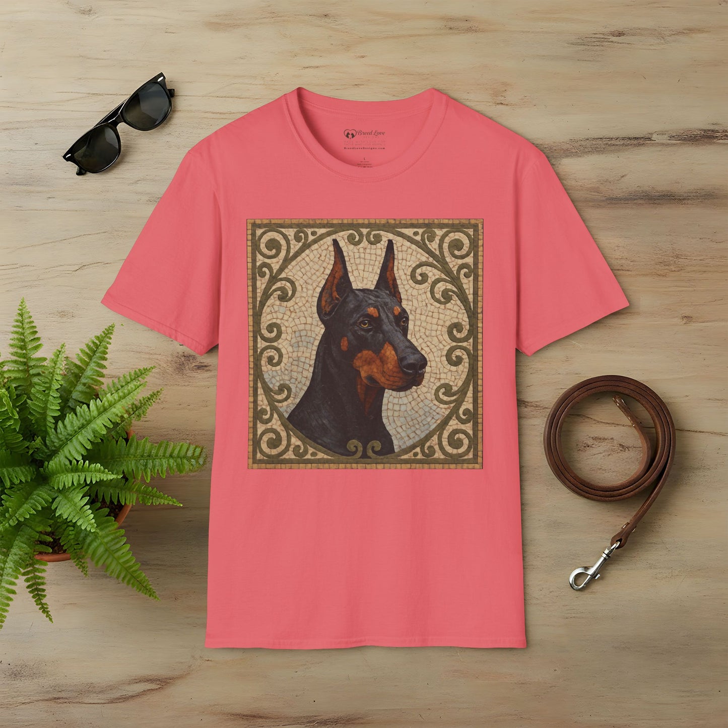 Doberman Pinscher Mosaic T-Shirt