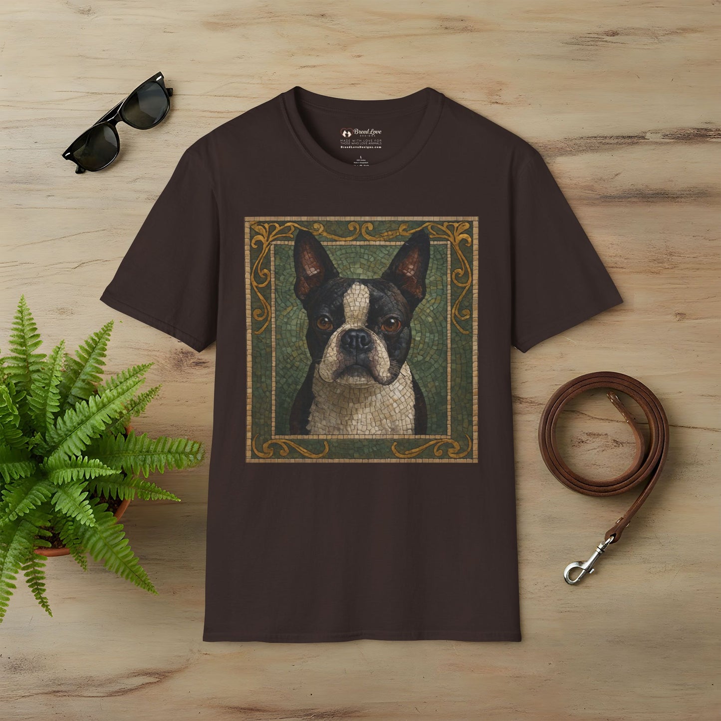Boston Terrier Mosaic T-Shirt