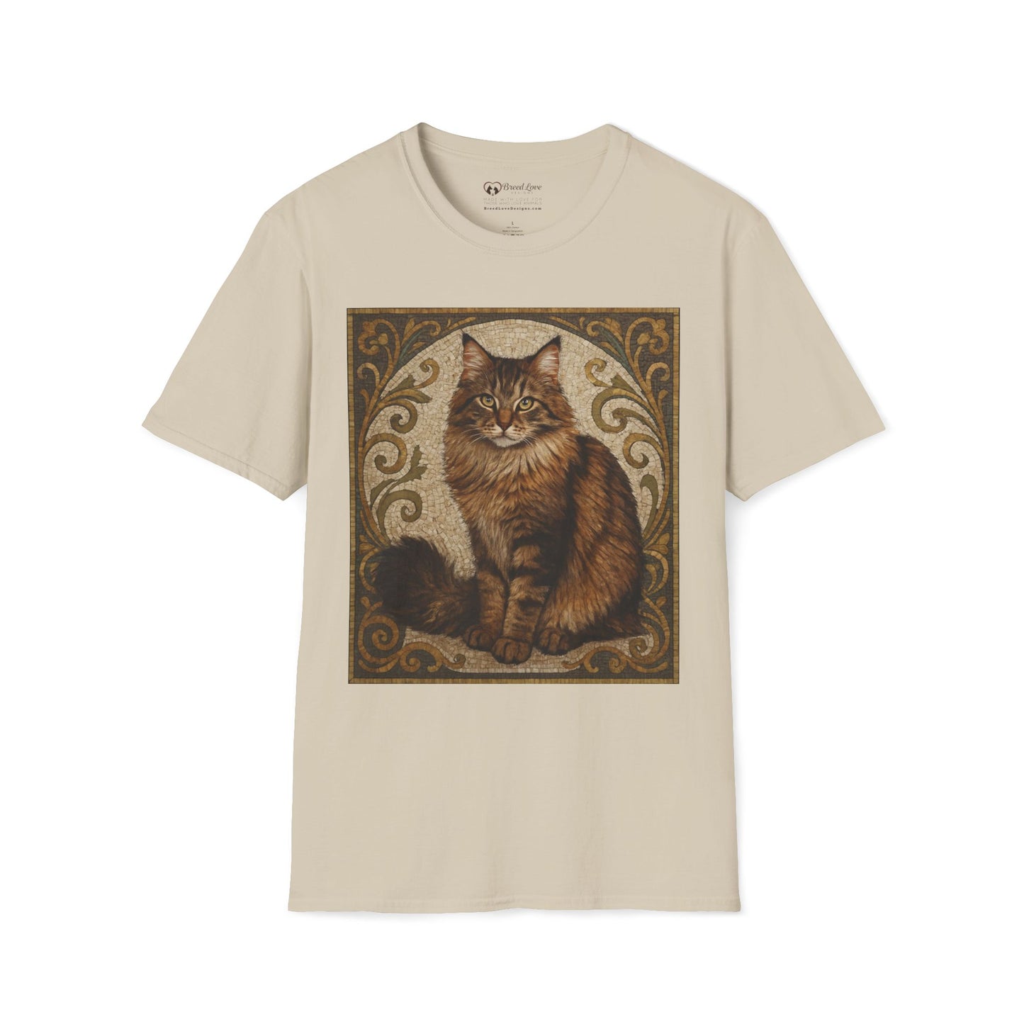 Maine Coon Mosaic T-Shirt