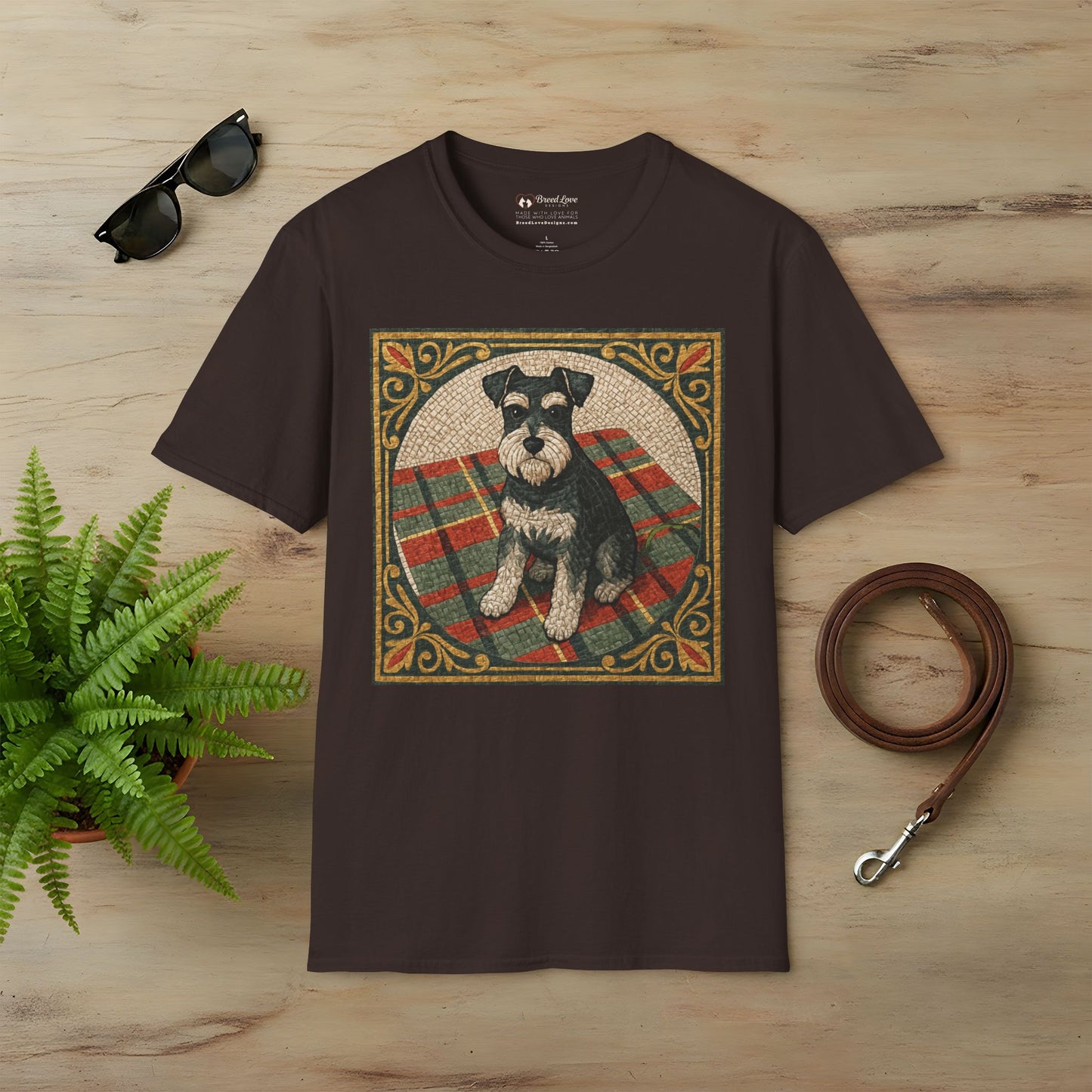 Schnauzer Mosaic T-Shirt