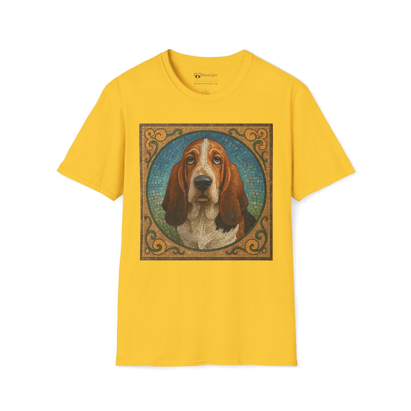 Basset Hound Mosaic T-Shirt