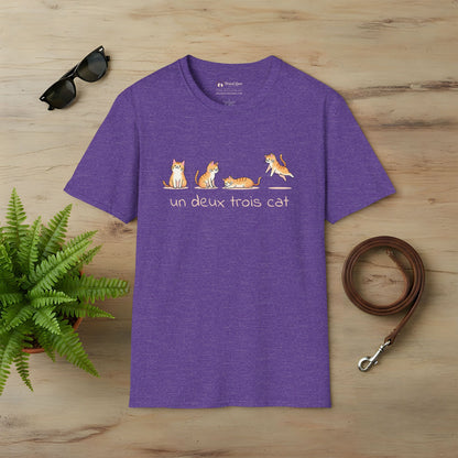 Un Deux Trois Cat T-Shirt