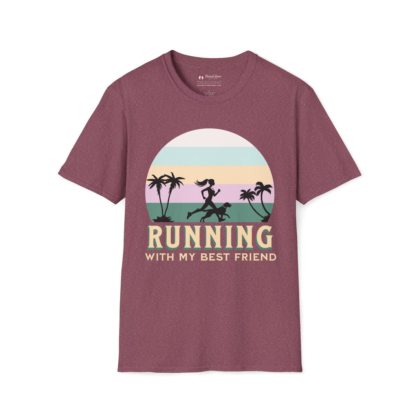 Running With My Best Friend - Female T-Shirt