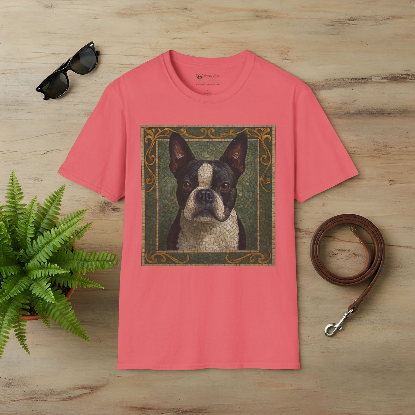 Boston Terrier Mosaic T-Shirt