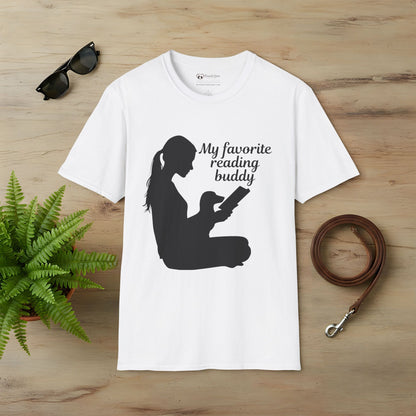 My Favorite Reading Buddy Dog T-Shirt