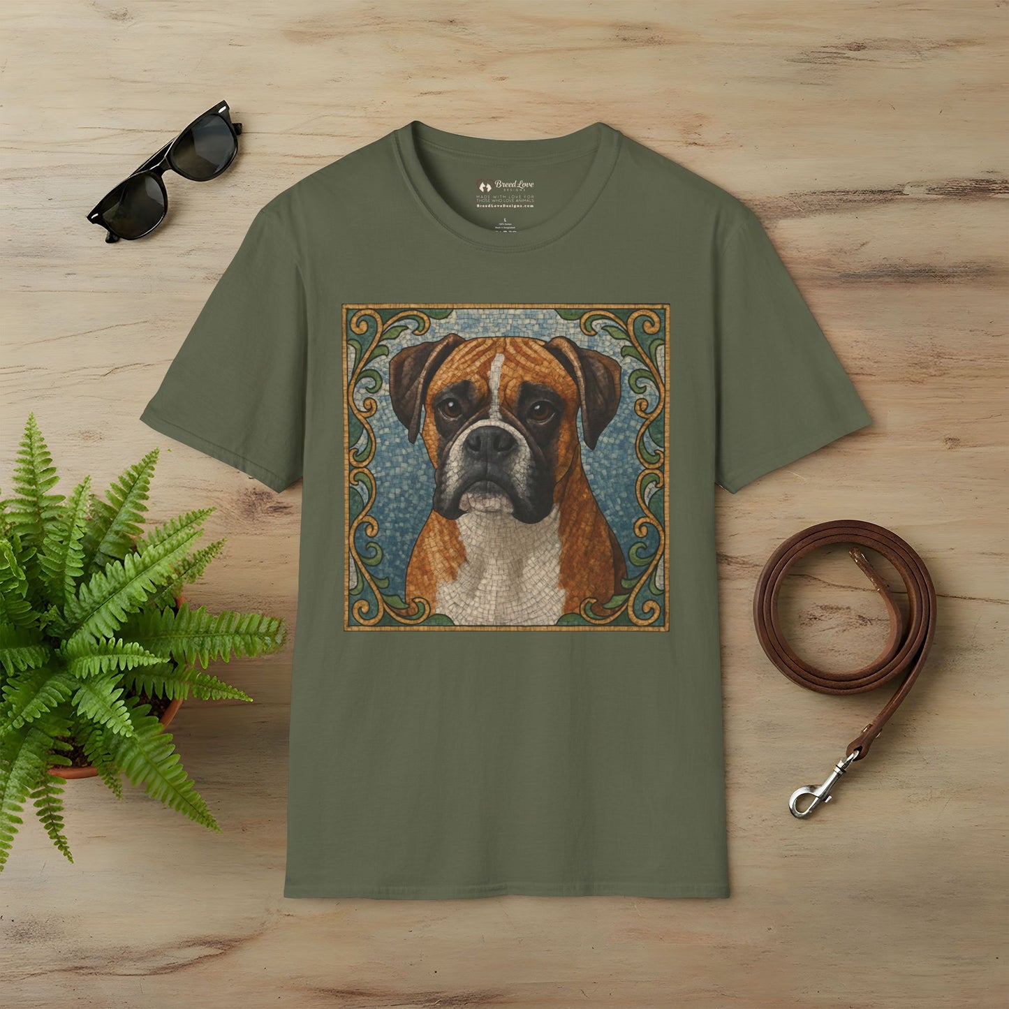 Boxer Mosaic T-Shirt
