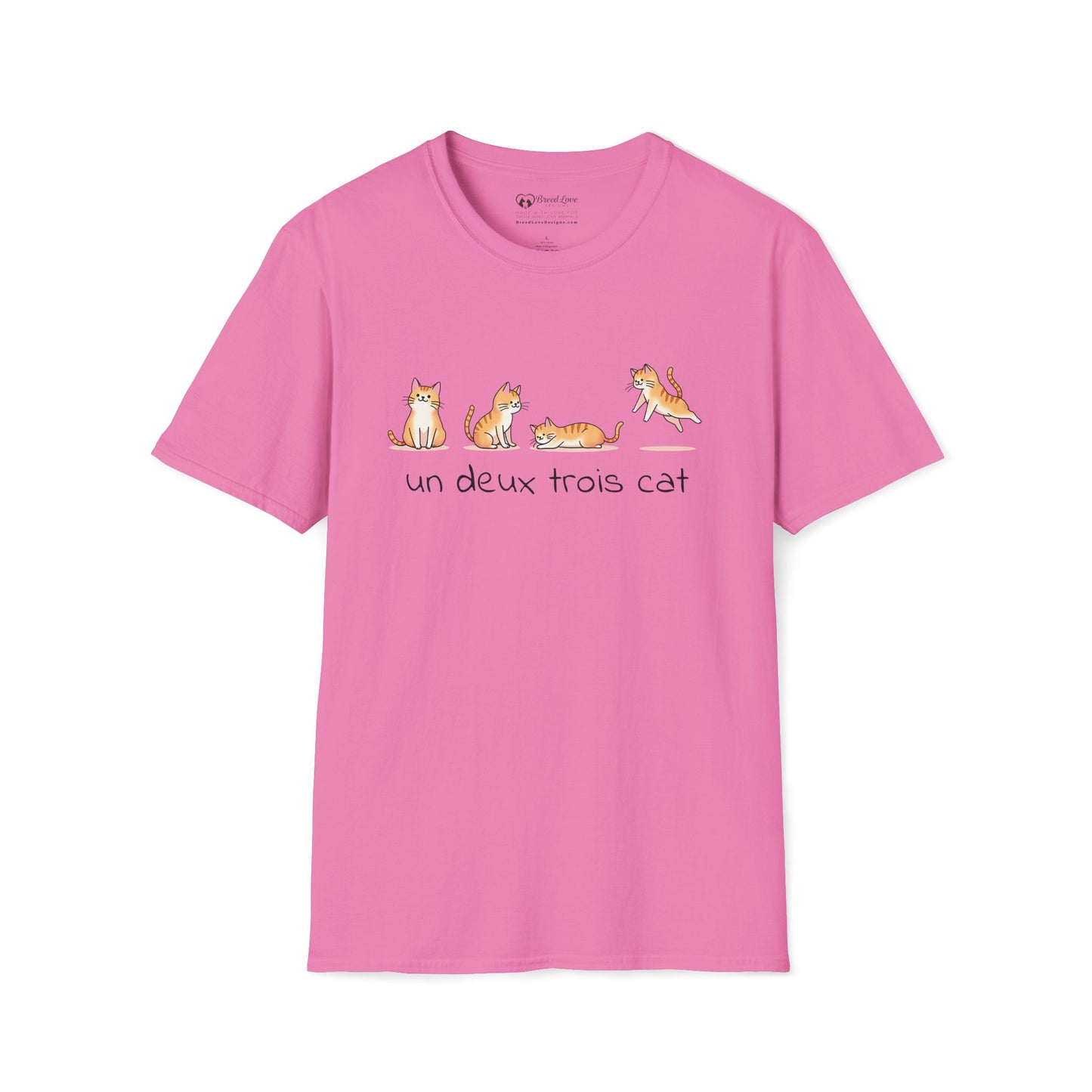 Un Deux Trois Cat T-Shirt