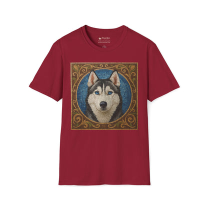 Siberian Husky Mosaic T-Shirt