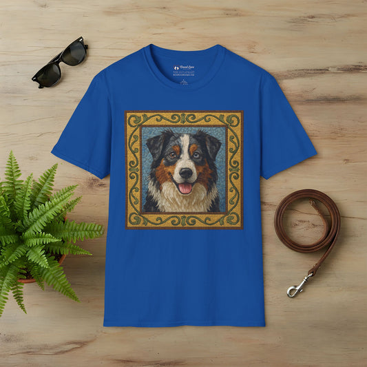 Australian Shepherd Mosaic T-Shirt