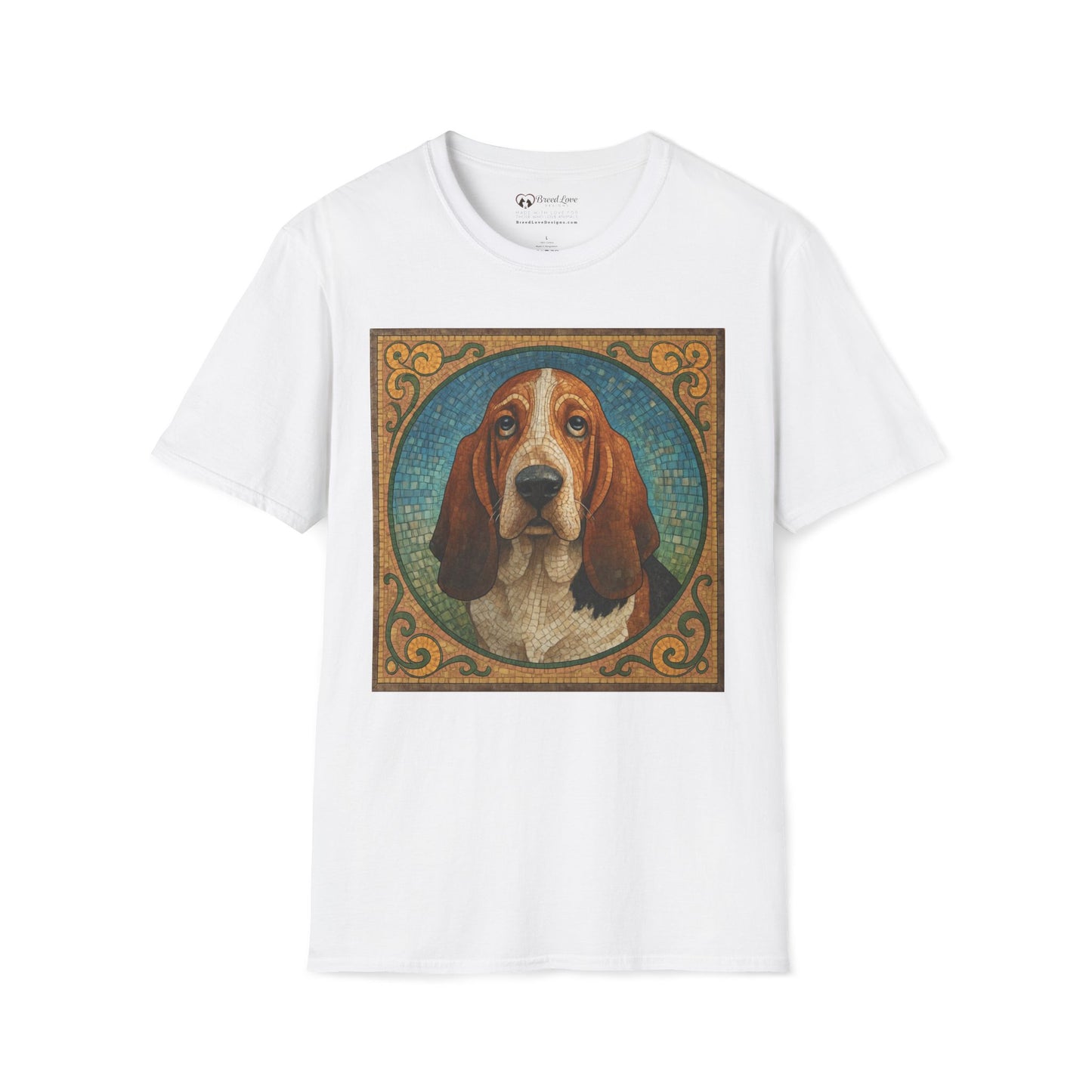 Basset Hound Mosaic T-Shirt