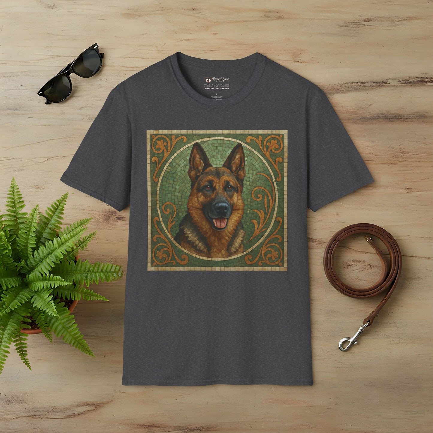 German Shepherd Mosaic T-Shirt