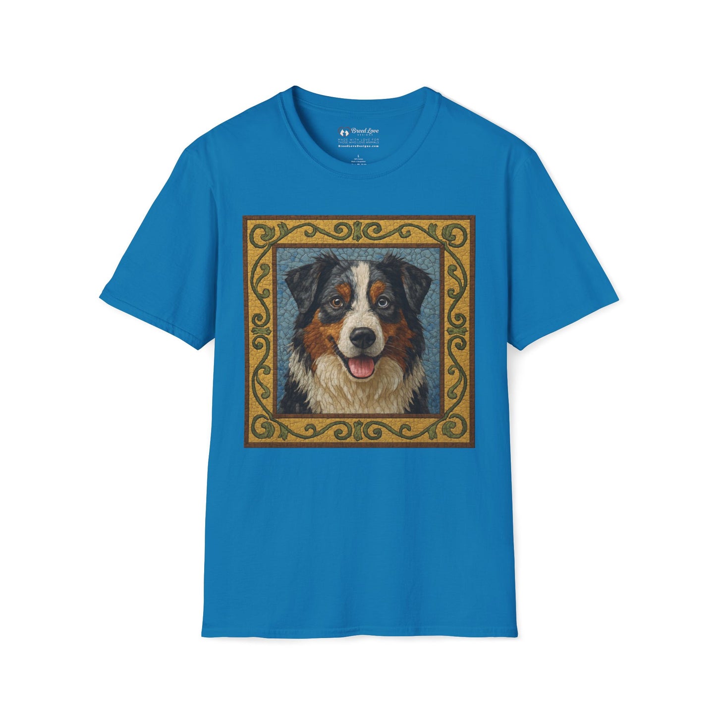 Australian Shepherd Mosaic T-Shirt