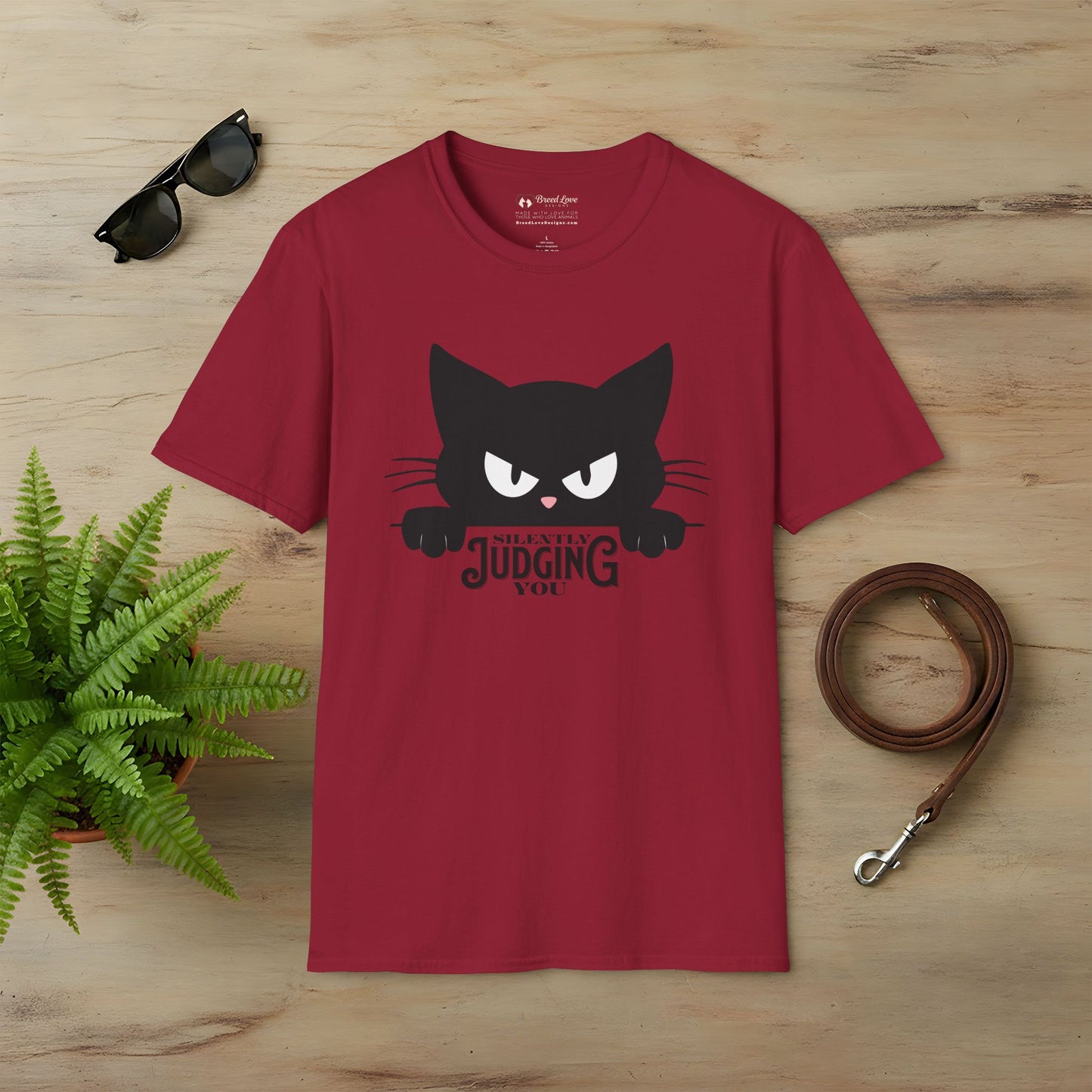 Silently Judging You Cat T-Shirt