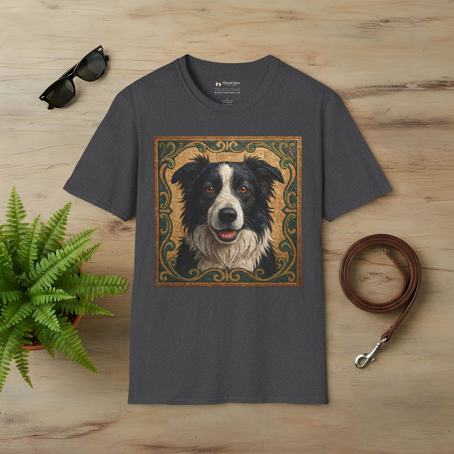 Border Collie Mosaic T-Shirt