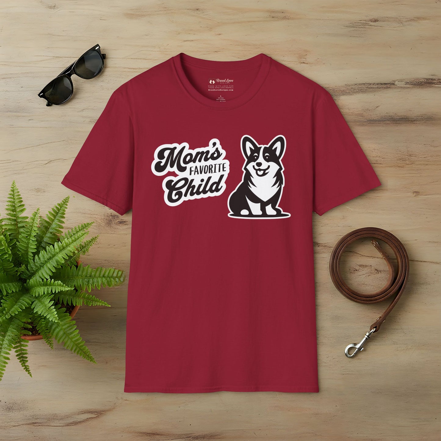 Mom's Favorite Child - Corgi T-Shirt