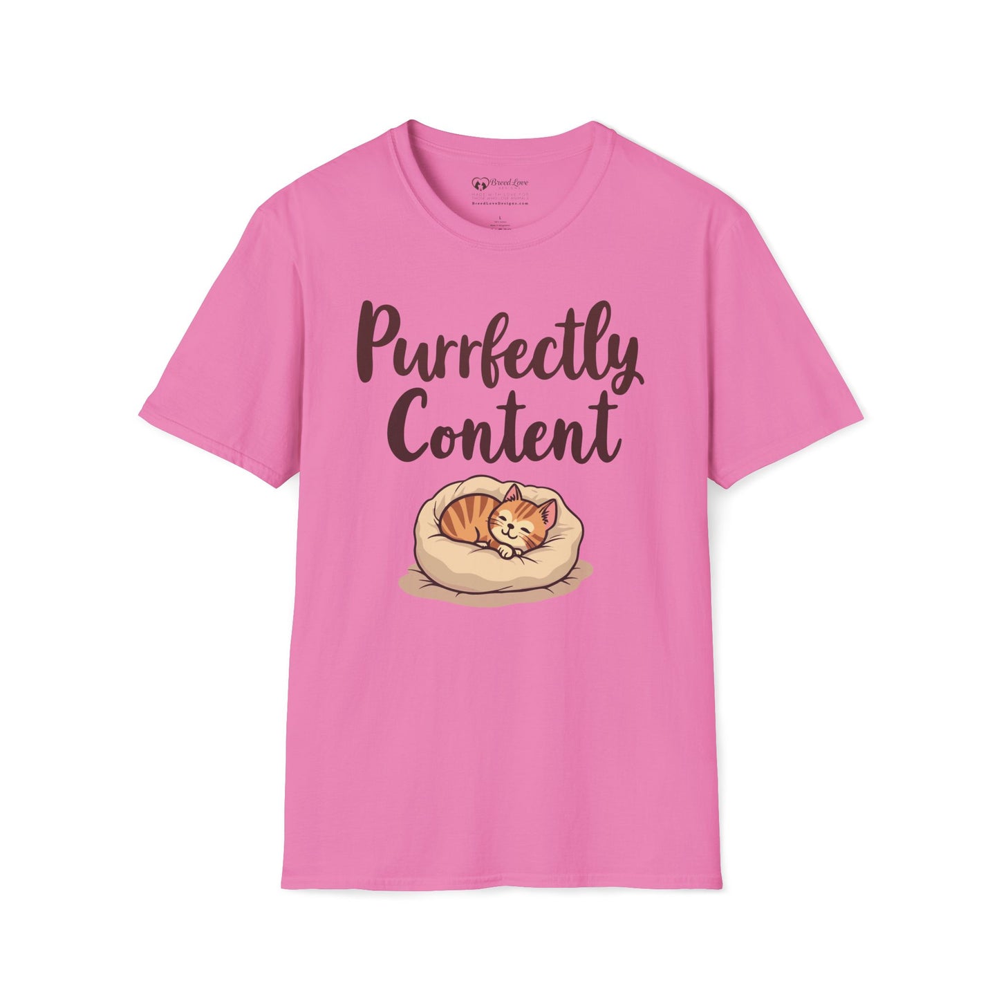 Purrfectly Content T-Shirt