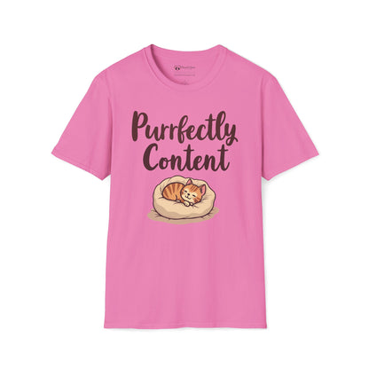 Purrfectly Content T-Shirt