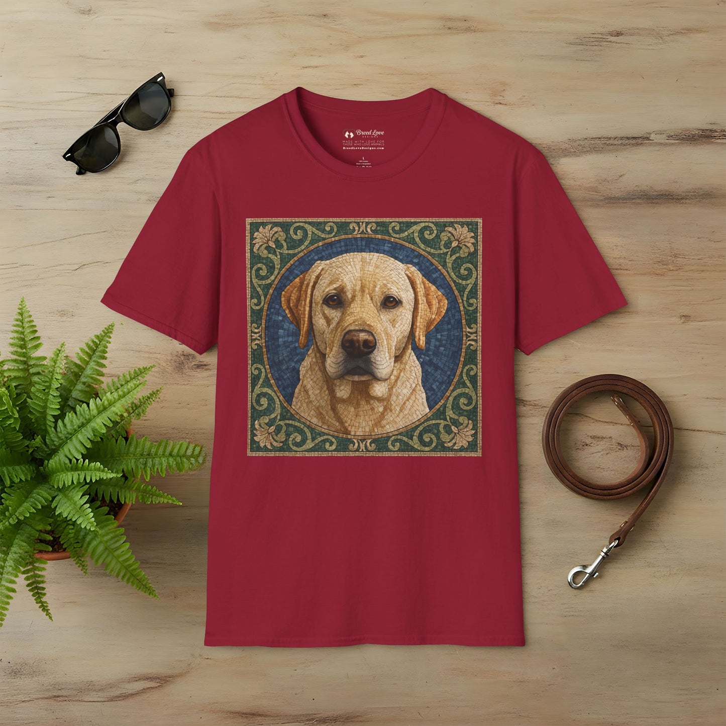 Yellow Lab Mosaic T-Shirt