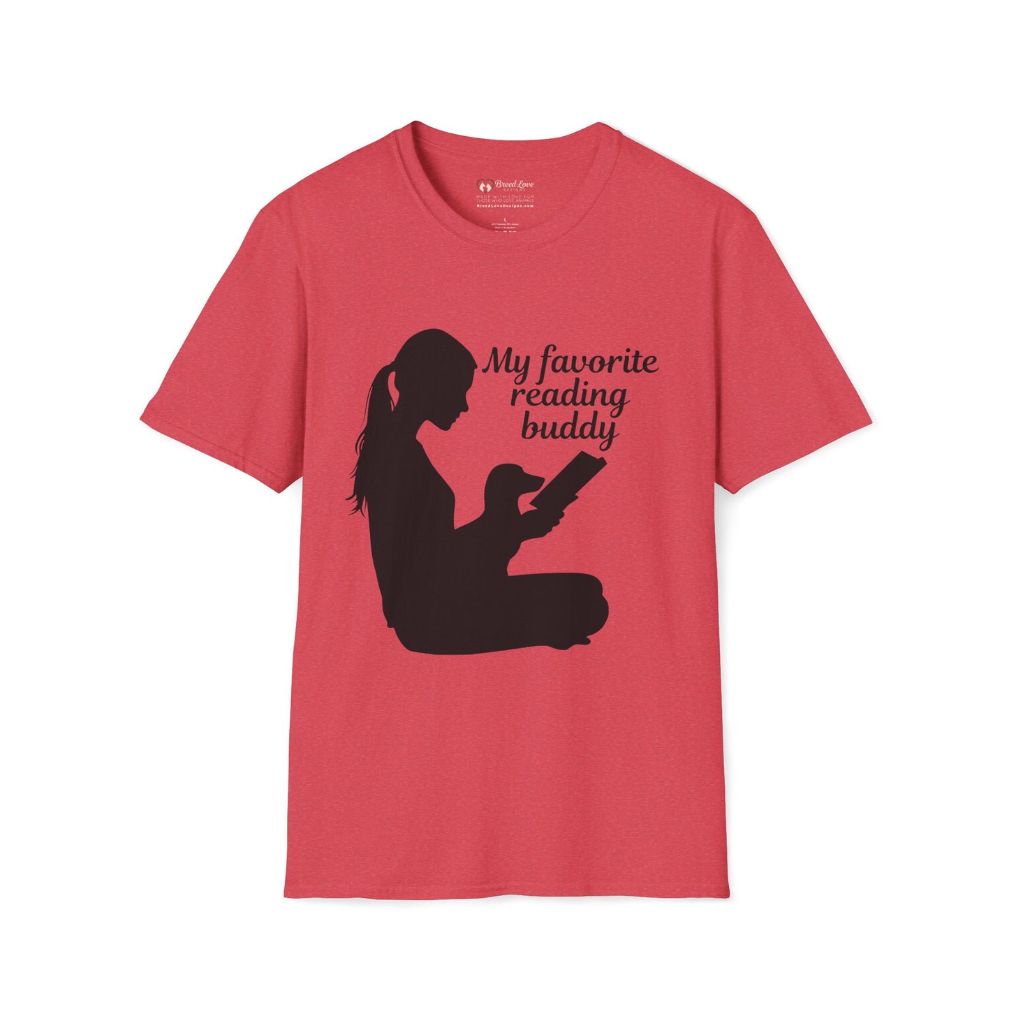 My Favorite Reading Buddy Dog T-Shirt