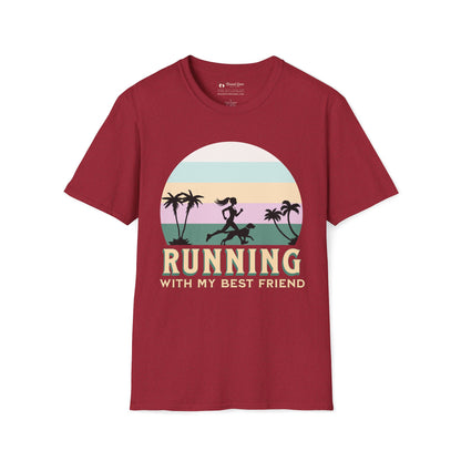 Running With My Best Friend - Female T-Shirt