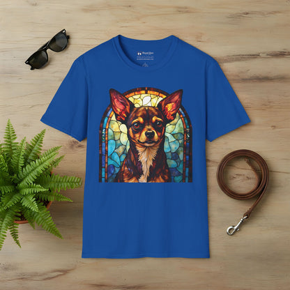Stained Glass Chihuahua T-Shirt