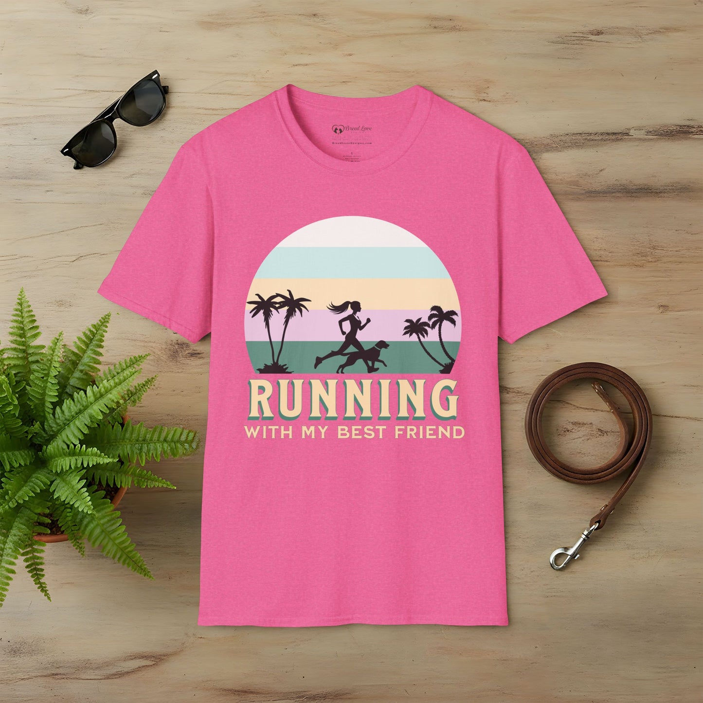 Running With My Best Friend - Female T-Shirt
