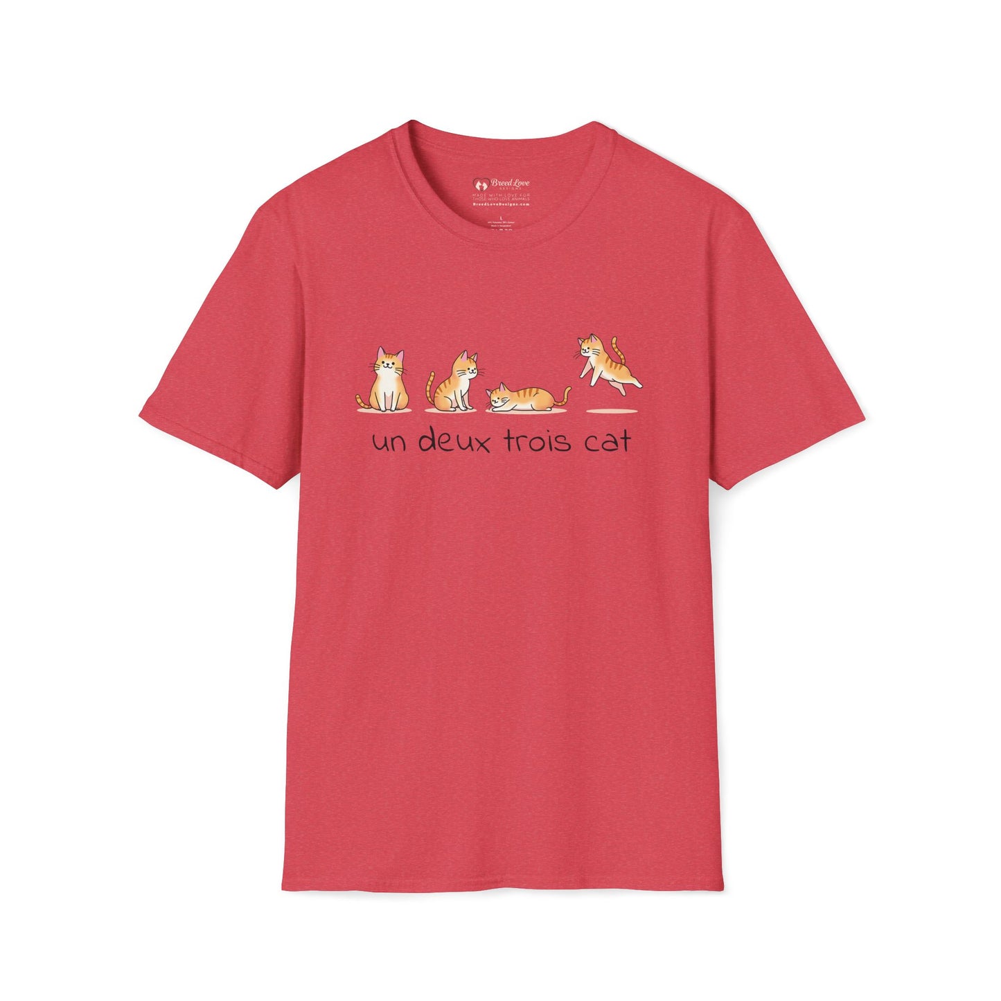 Un Deux Trois Cat T-Shirt