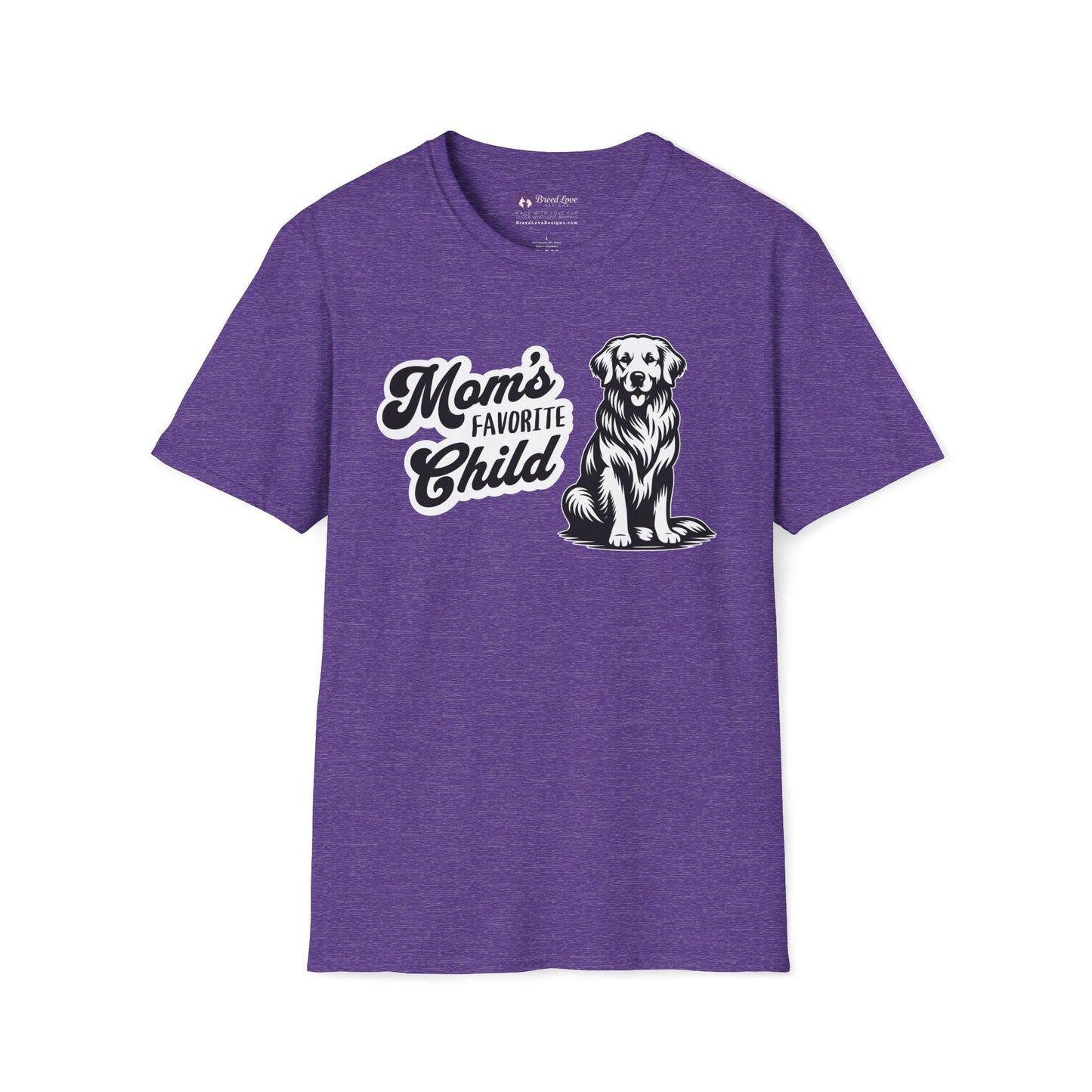 Mom's Favorite Child - Golden Retriever T-Shirt