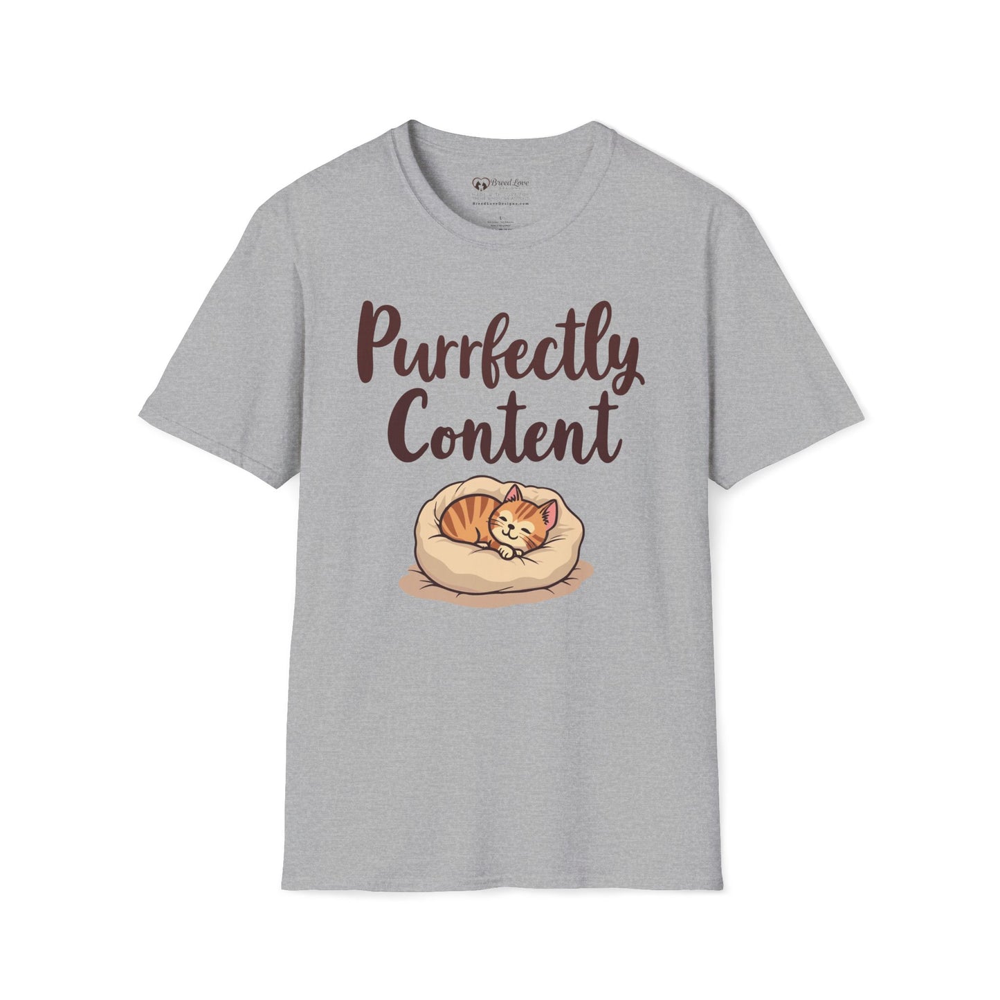 Purrfectly Content T-Shirt