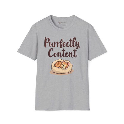 Purrfectly Content T-Shirt