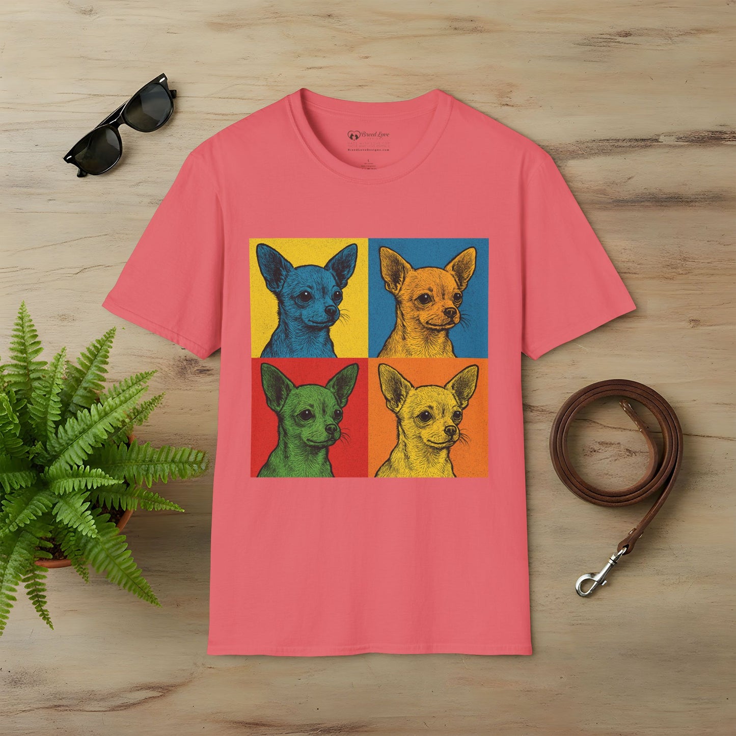 Chihuahua Pop Art T-Shirt