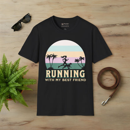 Running With My Best Friend - Female T-Shirt