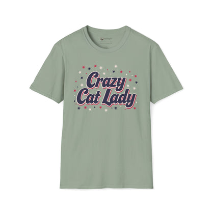 Sparkly Crazy Cat Lady T-Shirt