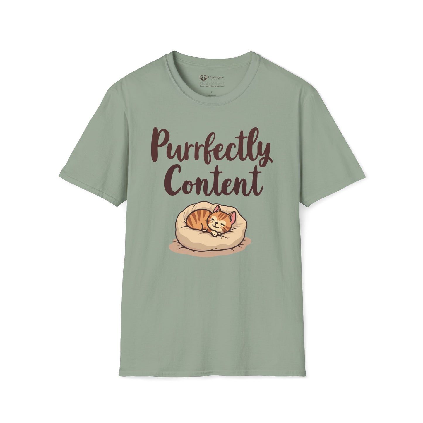 Purrfectly Content T-Shirt