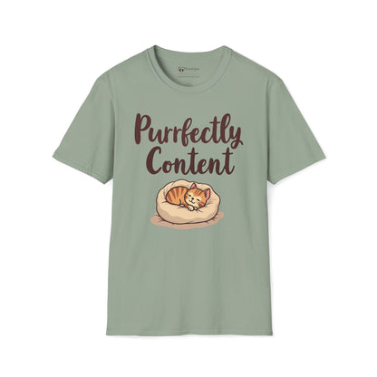 Purrfectly Content T-Shirt