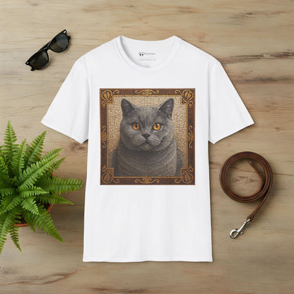 British Shorthair Mosaic T-Shirt