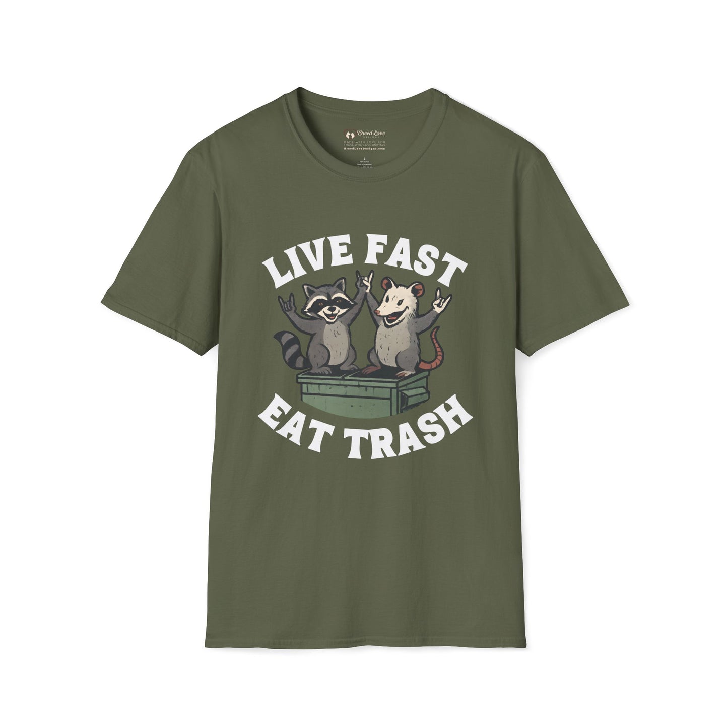 Live Fast Eat Trash T-Shirt