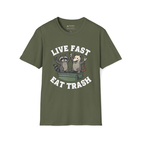 Live Fast Eat Trash T-Shirt