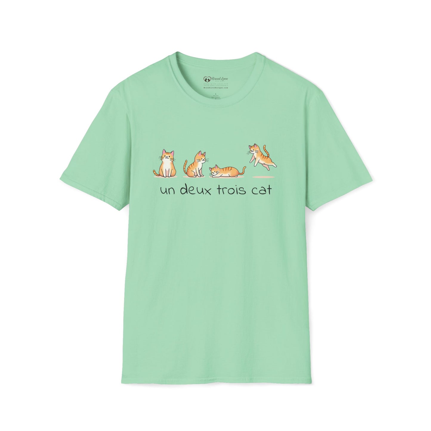 Un Deux Trois Cat T-Shirt