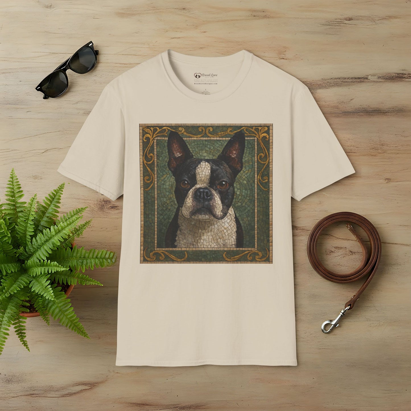 Boston Terrier Mosaic T-Shirt