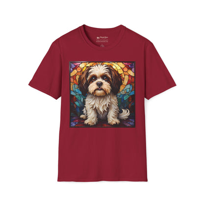 Stained Glass Shih Tzu T-Shirt